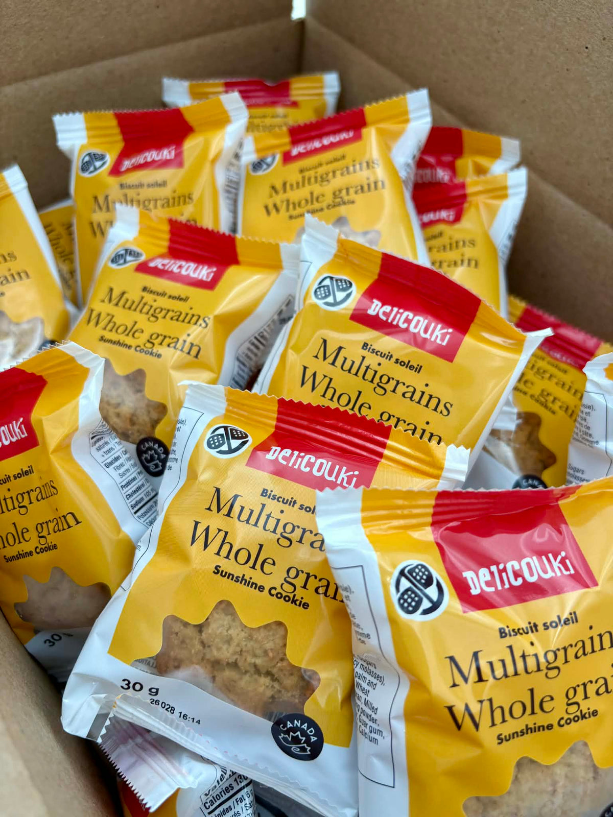 The Multigrain Sunshine Cookie Box - 32 cookies