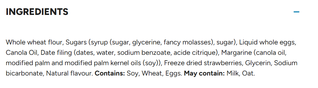 Duo squares dattes & banana and Dattes & strawberry box 24x40g