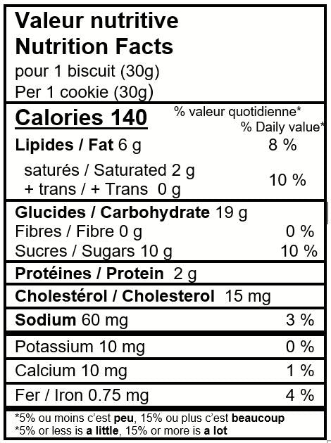 The « Sunshine &amp; chocolate chips Cookie» Box - 32 cookies