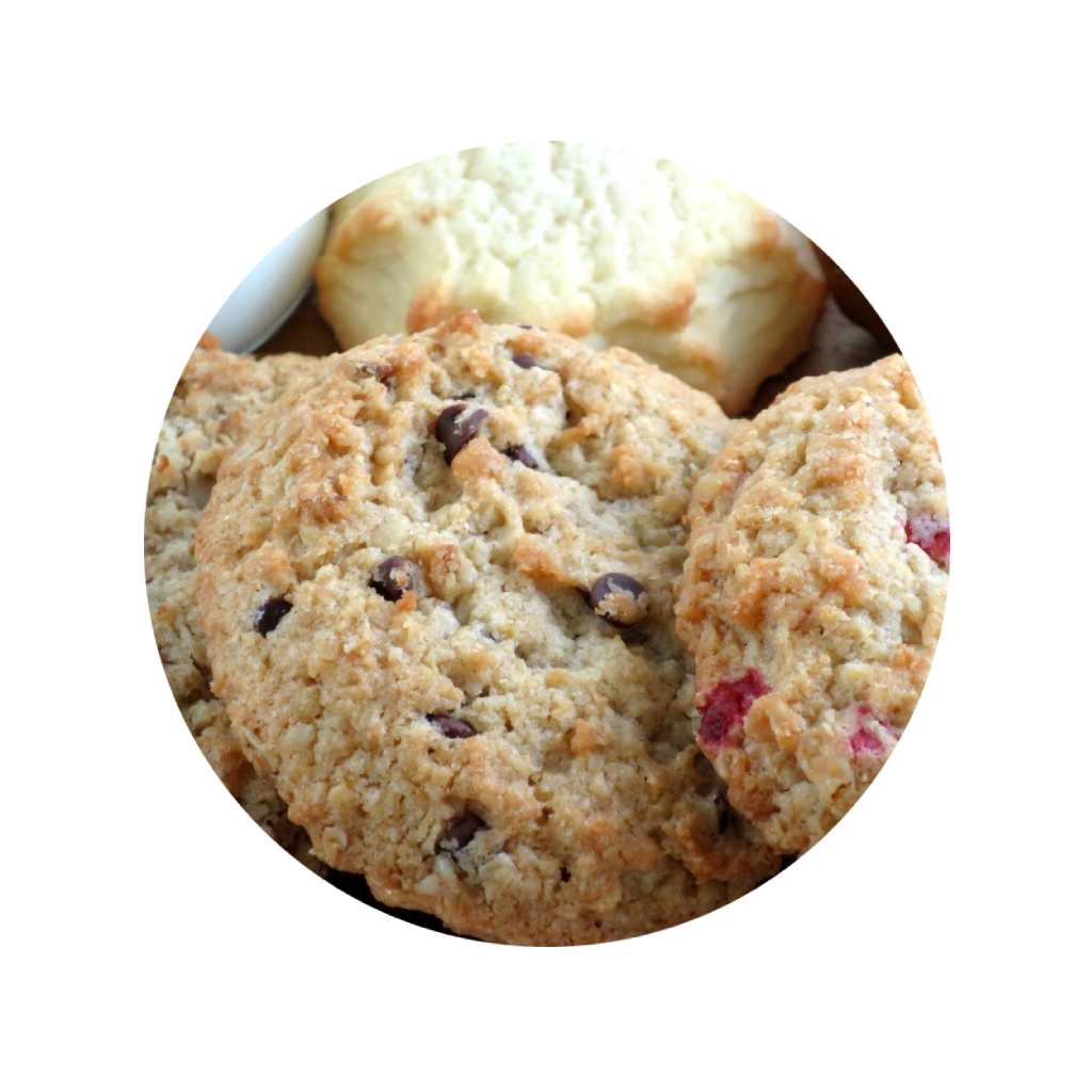 sélection de biscuits